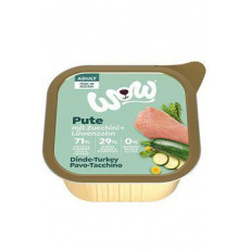WOW Dog paštéta Adult moriak s cuketou 150g