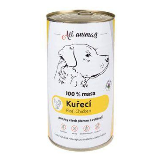 All Animals DOG kuřecí mleté 1200g