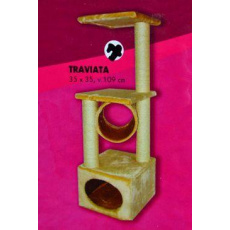 Škrabadlo Traviata pískové 35x35x109 cm Škrabadlo Traviata pískové 35x35x109 cm