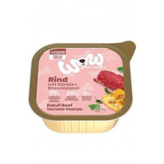 WOW Dog paštéta Junior hovädzie s tekvicou 150g