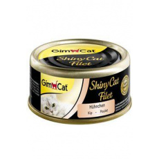 GimCat ShinyCat konz. filet v kuracom vývare 70g GimCat ShinyCat konz. filet v kuracom vývare 70g