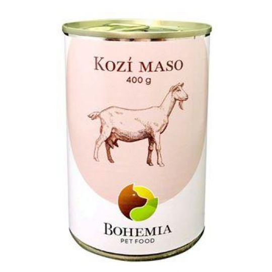 BOHEMIA MASO Kozie vo vlastnej šťave 400g