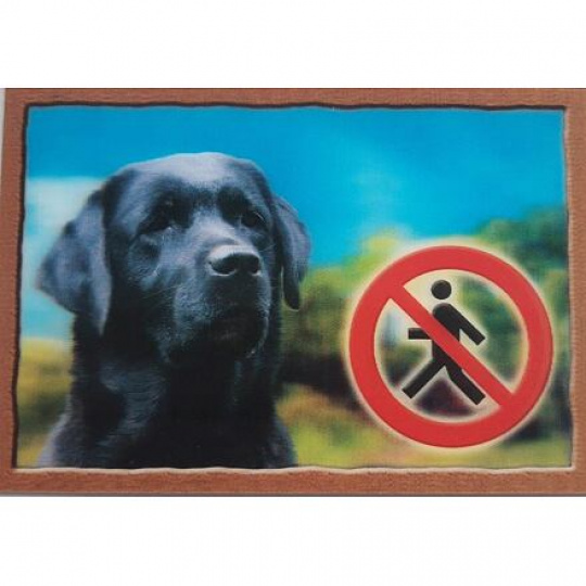 Ceduľka 3D PSI, Labradorský retríver (čierny) Ceduľka 3D PSI, Labradorský retríver (čierny)
