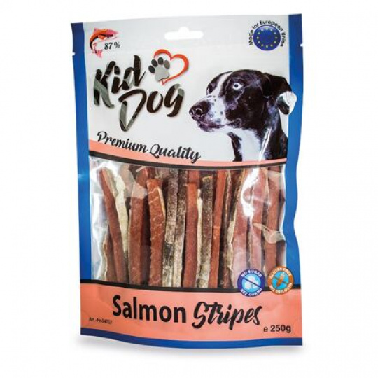 KIDDOG 100% losos v prúžku 250 g KIDDOG 100% losos v prúžku 250 g