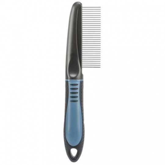 Plastový hrebeň stredný s protišmykovou rukoväťou 22 cm
