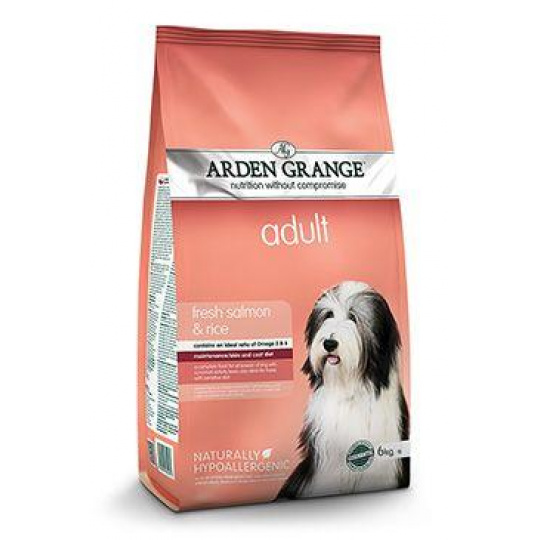 Arden Grange Dog Adult s čerstvým lososom a ryžou 6kg