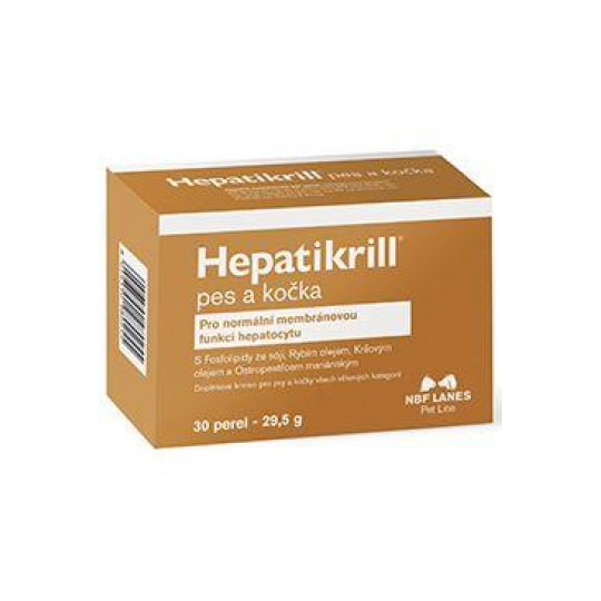 Hepatikrill pre psy a mačky 30cps