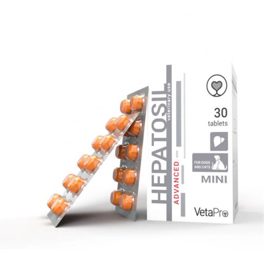 VetaPro Hepatosil forte 30 tbl. VetaPro Hepatosil forte 30 tbl.