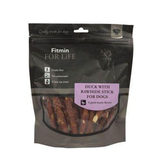Pochoutka FFL dog treat Kachna na bůvolí tyčce 400g
