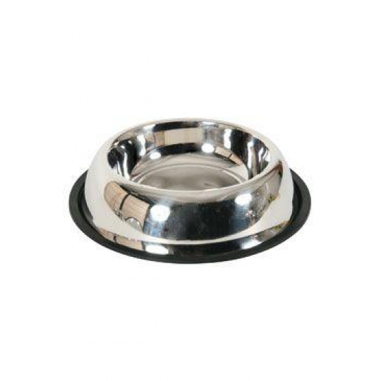 Miska nerez protišmyková pes STEEL 0,55 l Zolux