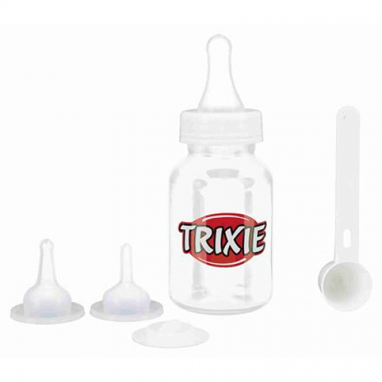 Dojčenská sada, fľaša 120 ml, 3 cumlíky, odmerka TRIXIE