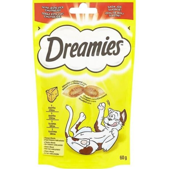 Maškrta Mars DREAMIES cat syrové 6 x 60 g