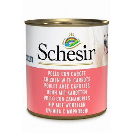 Schesir Dog konz. Adult kura/mrkva 285g Schesir Dog konz. Adult kura/mrkva 285g