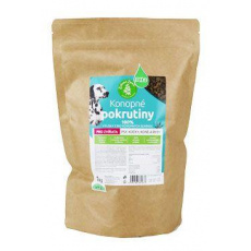 Konopné pokrutiny vo forme výliskov/plátkov BIO 1kg Konopné pokrutiny vo forme výliskov/plátkov BIO 1kg