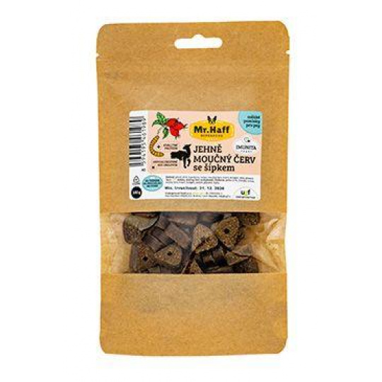 UGF maškrta Mr. Haff múčny červ, jahňa a šípka 100g