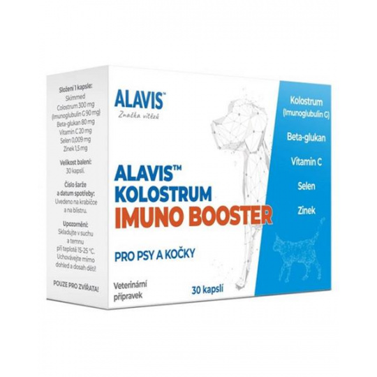 ALAVIS Kolostrum Imuno Booster 30 cps. ALAVIS Kolostrum Imuno Booster 30 cps.