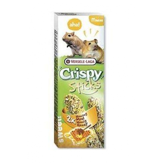 VL Crispy Sticks pro křečky/pískomily Honey 110g