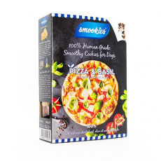 SMOOKIES Premium PIZZA BASIL - sušienky príchuť pizza a bazalka 100% human grade, 200g