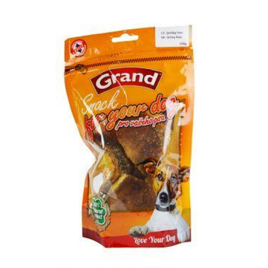 GRAND Dog pôv. Suš. Mňamka držky 100g GRAND Dog pôv. Suš. Mňamka držky 100g