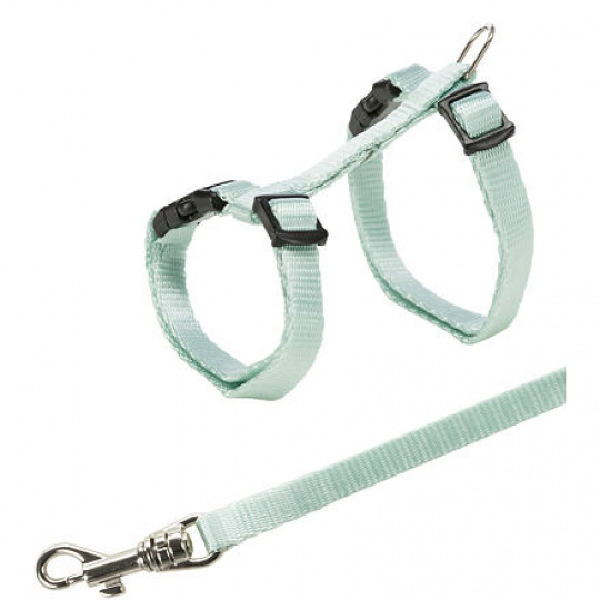 Nylonový postroj pre mačiatka jednofarebný 19-31cm/8mm TRIXIE Nylonový postroj pre mačiatka jednofarebný 19-31cm/8mm TRIXIE