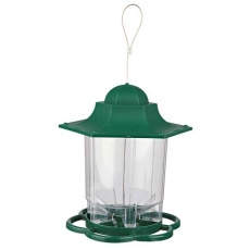 Venkovní zahradní plastové krmítko LUCERNA 1,4 l/22 cm Venkovní zahradní plastové krmítko LUCERNA 1,4 l/22 cm