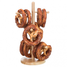 DentaFun Praclík, byvolia koža obalená kačacím mäsom [25 ks], ⌀ 15 cm, 140 g / ks