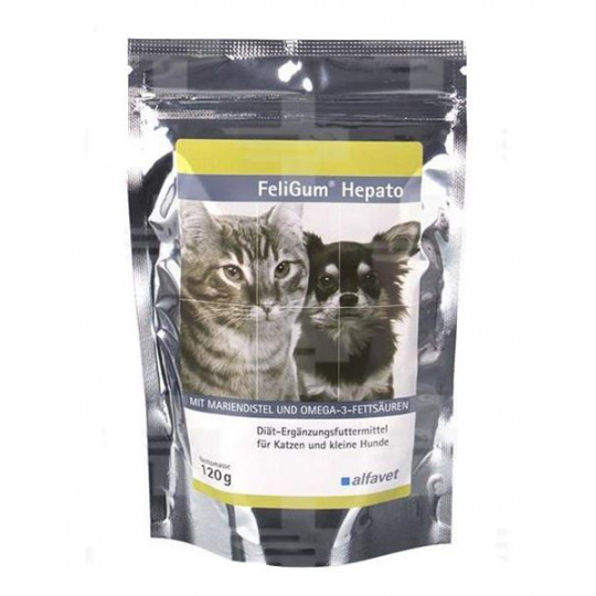 FeliGum Hepato žuv.tbl. 120 g ( 60 ks )