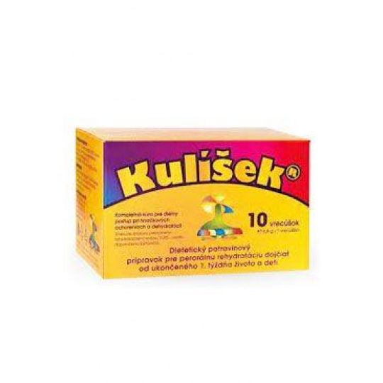Kulíšek vrecúška 10x6,8g
