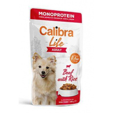 Calibra Dog Life kapsička Adult Beef 150g