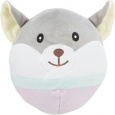 JUNIOR Bear, plyšová medvedia hlava pre šteniatka, 20 cm