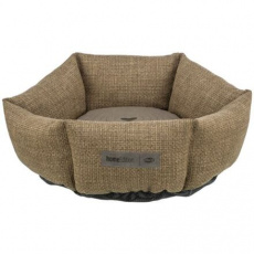 VIVIANA okrúhly zamatový pelech, ø 50 cm, hnedá VIVIANA okrúhly zamatový pelech, ø 50 cm, hnedá