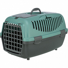 Transportný box CAPRI II, XS-S: 37x34x55cm (max. 8kg), tmavošedá/petrolejová Transportný box CAPRI II, XS-S: 37x34x55cm (max. 8kg), tmavošedá/petrolejová