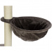 Náhradné odpočívadlo/ležadlo okrúhle 40cm sivé k #4390 - škrabadlo MADRID