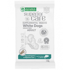 Pamlsok Natures P Superior Care white dog Hypoallergenic & Digestive Care Grain free Salmon 110 g