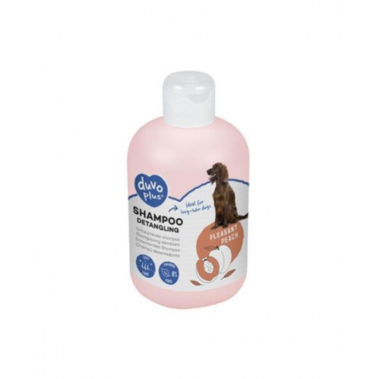 Šampón DUVO+ Na rozčesávanie dog s extraktom z broskýň 250 ml