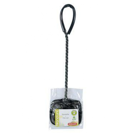 Akvarijná sieťka na ryby 8cm čierna Zolux