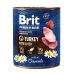 Brit Premium Dog by Nature  konz Turkey & Liver 800g