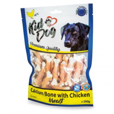 KIDDOG kuracie prsia na kalciovej kostičke 250 g KIDDOG kuracie prsia na kalciovej kostičke 250 g