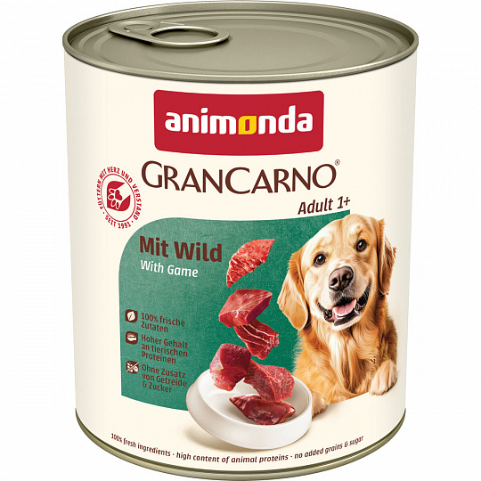 GRANCARNO Adult - so zverinou 800 g GRANCARNO Adult - so zverinou 800 g