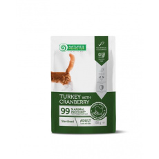 Natures P KAPSULE cat adult sterilised turkey & cranberry 22 x 100 g
