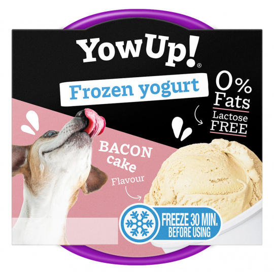 YOWUP Frozen Yoghurt - zmrzlinový jogurt s příchutí slaniny 110 g YOWUP Frozen Yoghurt - zmrzlinový jogurt s příchutí slaniny 110 g