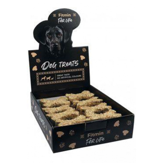 Fitmin FL dog poch. Natural kosť bravčová so zelen.30ks