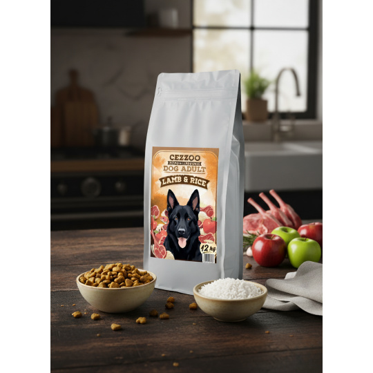CEZZOO Hypoallergenic Dog Adult Lamb & Rice 12kg CEZZOO Hypoallergenic Dog Adult Lamb & Rice 12kg