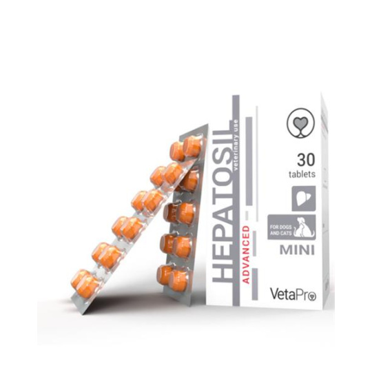 VetaPro Hepatosil Advanced MINI 30 tbl.