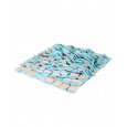 Podložka DUVO+ na aktivity pre domácich miláčikov modrá/sivá 35x35cm