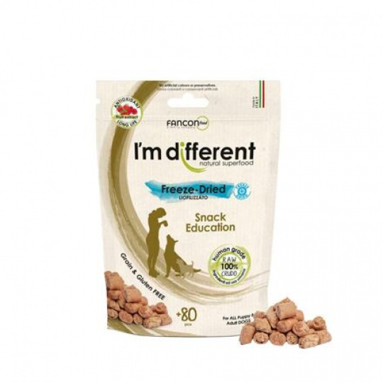 I´M DIFFERENT SNACK tréningová mrazom sušená pochúťka, 40 g