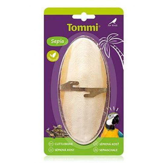 Kost Sépiová na kartě/blistr 12cm