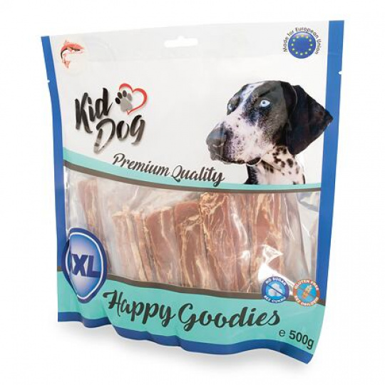KIDDOG lososový steak v prúžku 500 g