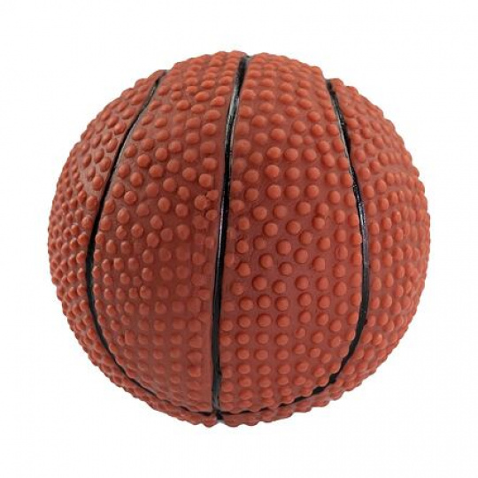 Basketbalová lopta so zvukom 7.5 cm, vinyl, HipHop Pes