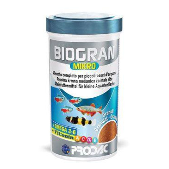 Krmivo pro ryby Prodac Biogran Mikro 50g